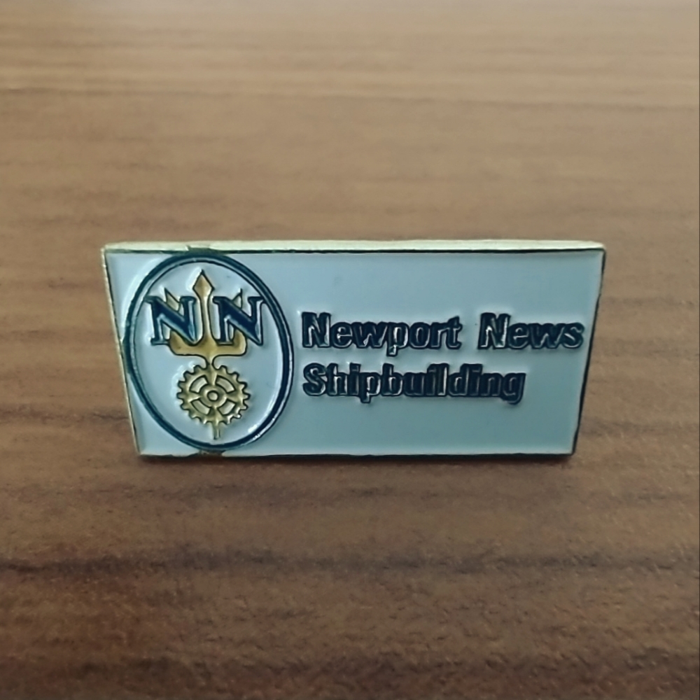 Newport News Shipbuilding Enamel Pin